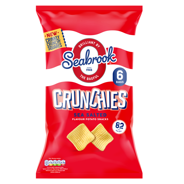 Amazon.com: Seabrook Beefy Multipack Crisps 6 x 25g